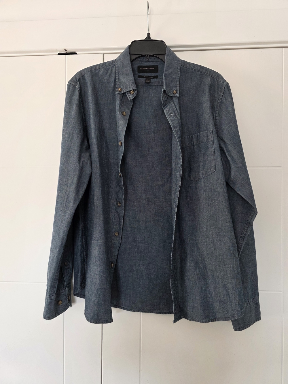 Banana Republic Men's Indigo Denim Shirt Jacket